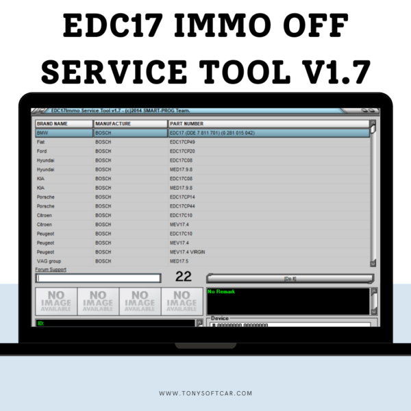 EDC17 Immo Service Tool v1.7