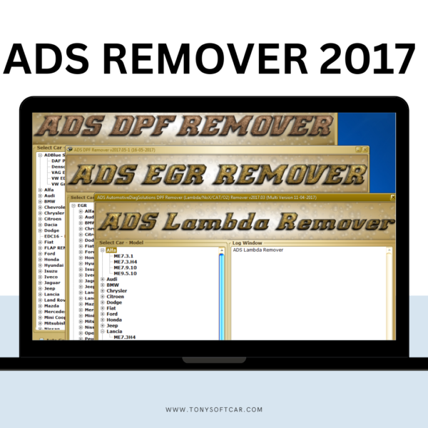 DPF +EGR +ADS Lambda +DTC remove 2017