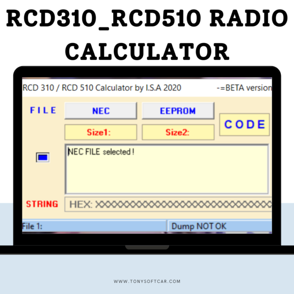 rcd310_rcd510 radio calculator