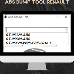 ABS DUMP Tool – Renault & Dacia Mileage Correction Software