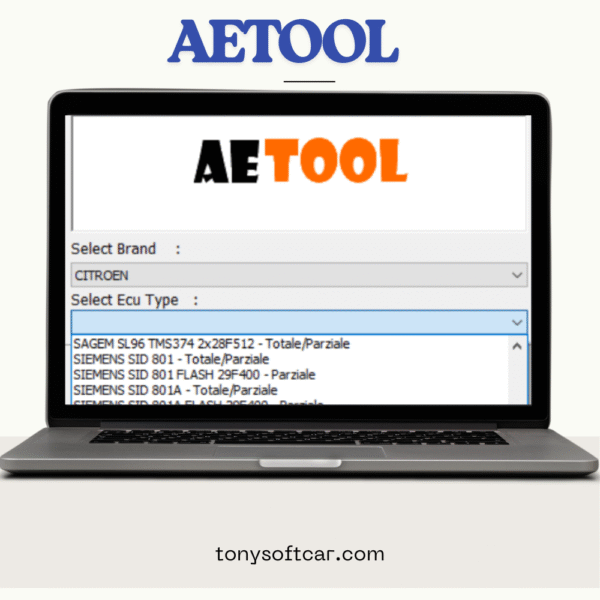 AETOOL 1.3 IMMO REMOVER ECU DECODING