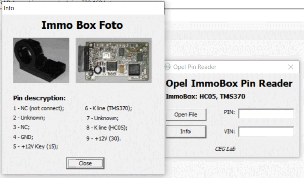 Opel GM ImmoBox Pin Reader - Image 3