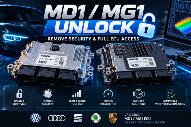 Bosch MD1 Unlock: AutoTuner, Dimsport and Flex Boot Glitch