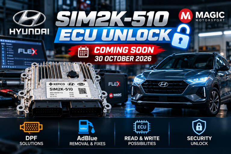 Hyundai SIM2K-510 ECU Unlock: The Challenges, DPF Problems and AdBlue Diagnostics